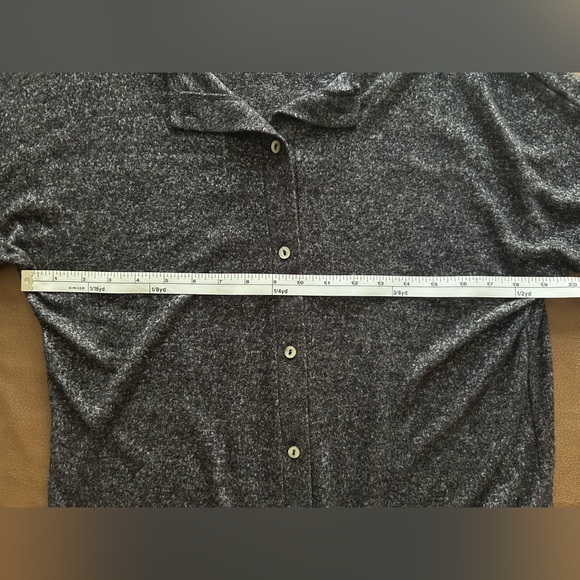 Button-Up Gray Cardigan - Picture 6 of 12